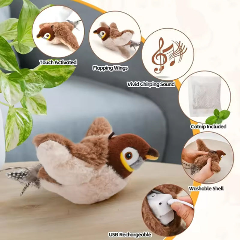 Cat Toy Interactive Flapping Bird